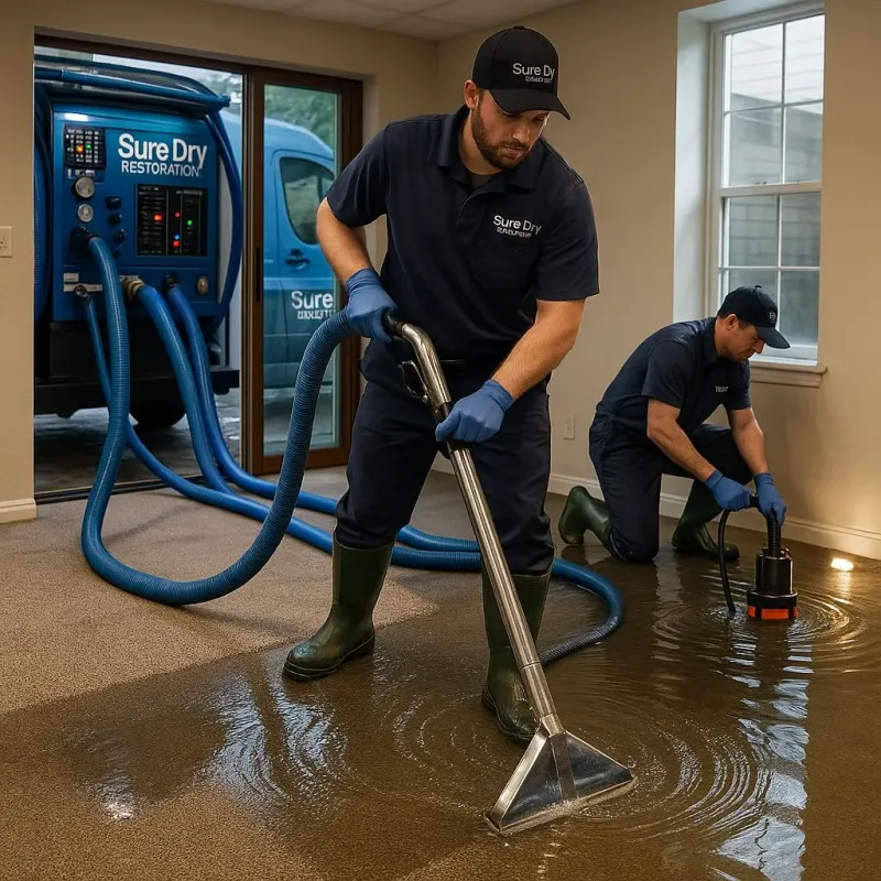 Water Extraction and Removal process in Newburg, WI